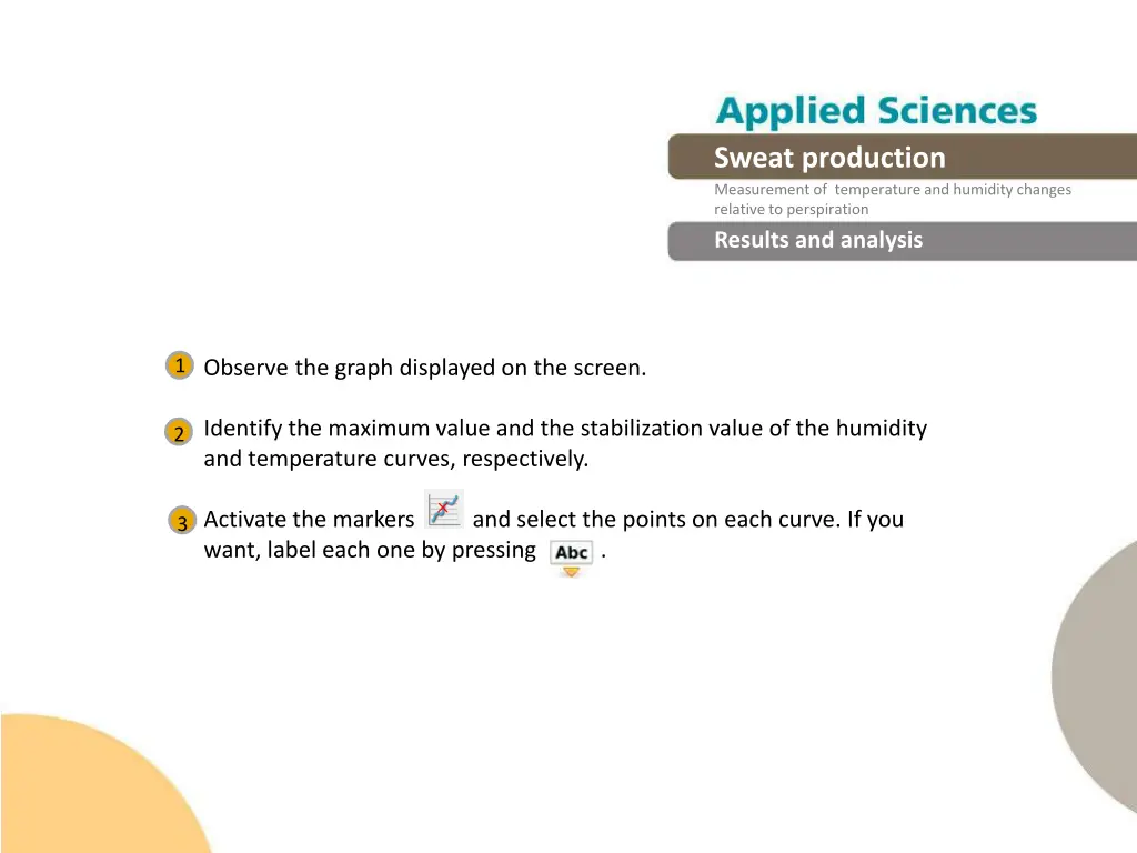 sweat production measurement of temperature 13