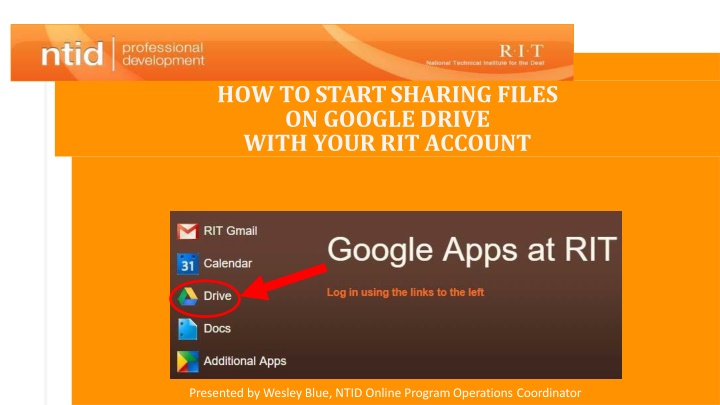 how to start sharing files on google drive with