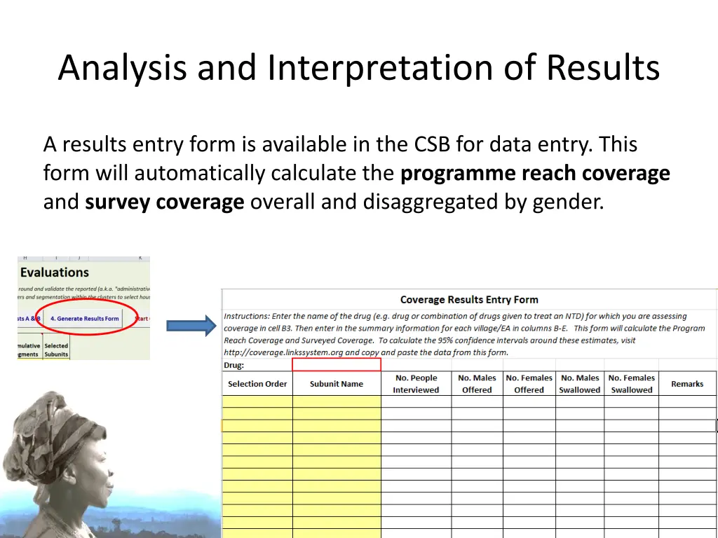 analysis and interpretation of results 8