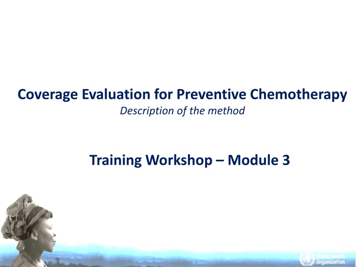 coverage evaluation for preventive chemotherapy