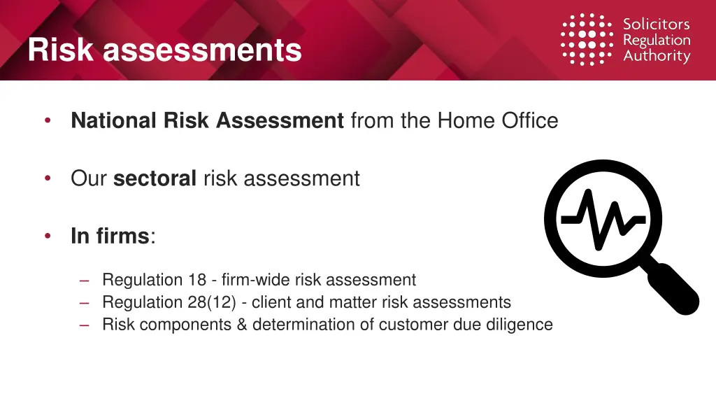 risk assessments