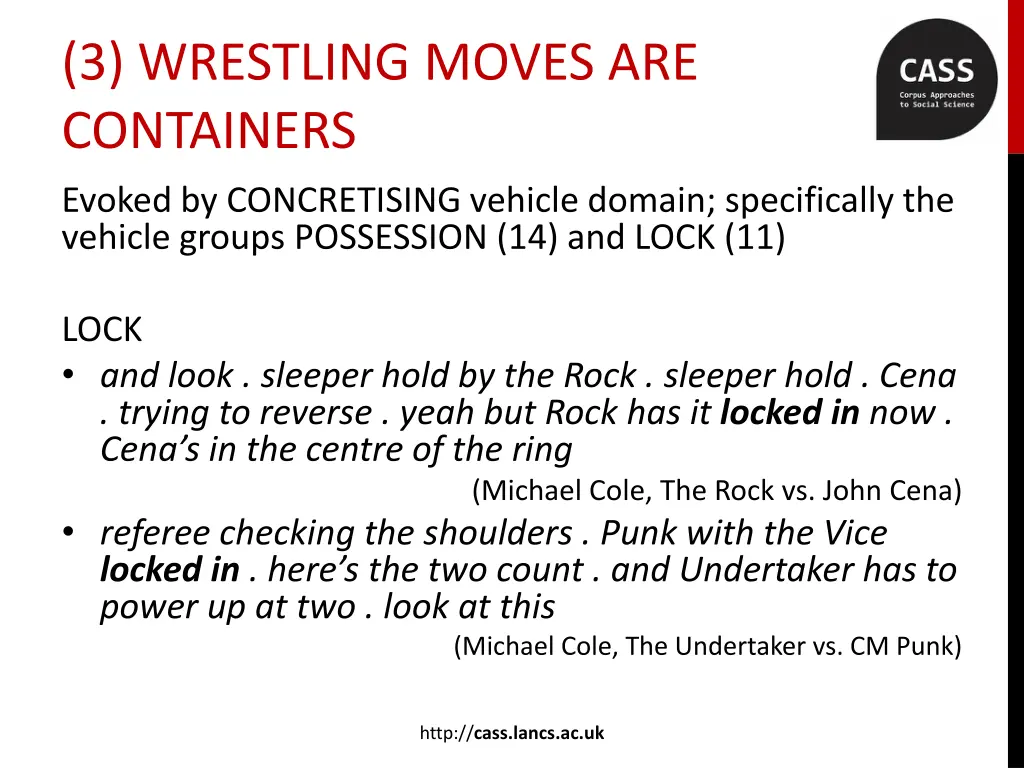 3 wrestling moves are containers 1