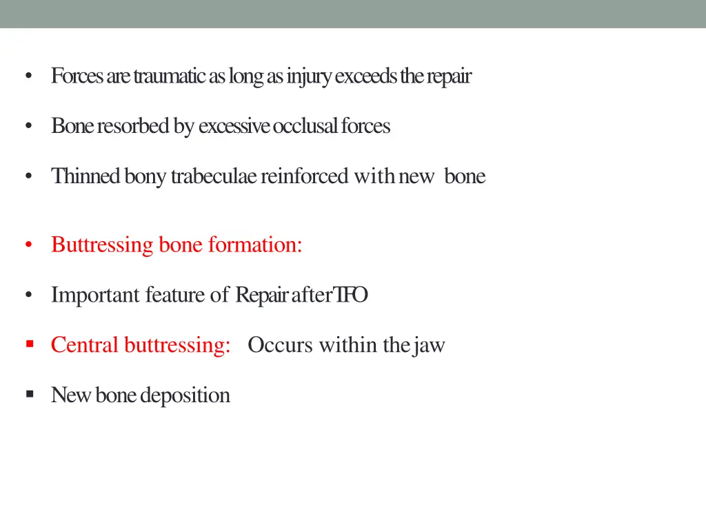 forces are traumatic as long as injury exceeds