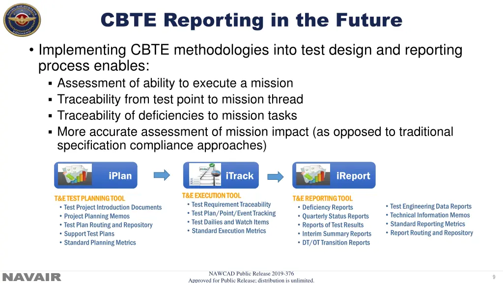 cbte reporting in the future