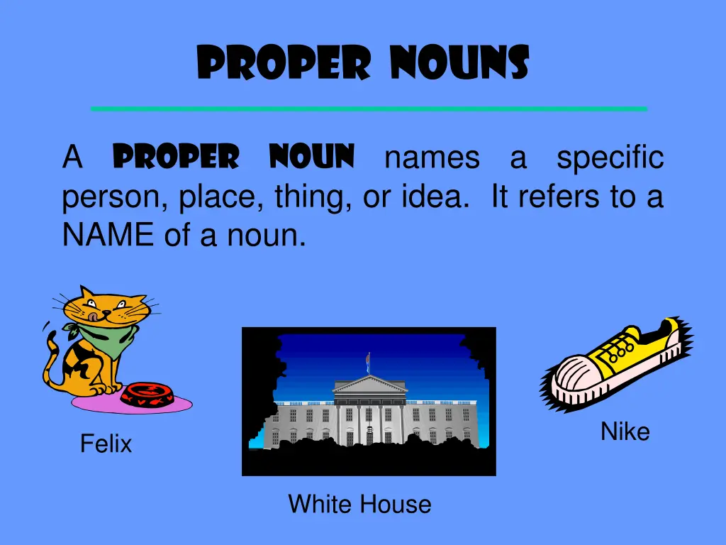 proper nouns