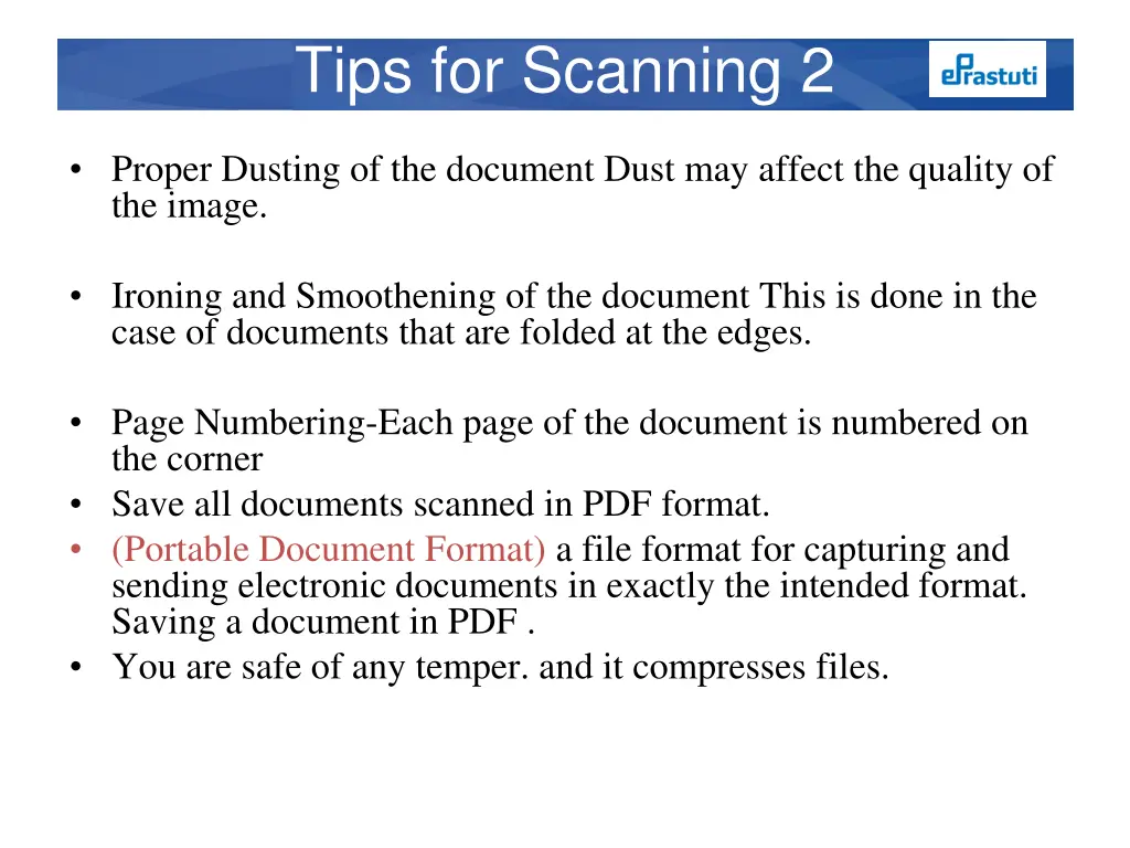 tips for scanning 2