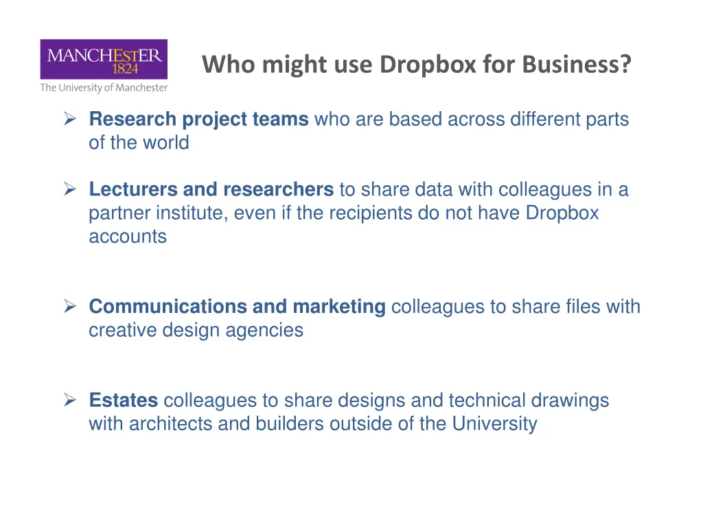 who might use dropbox for business