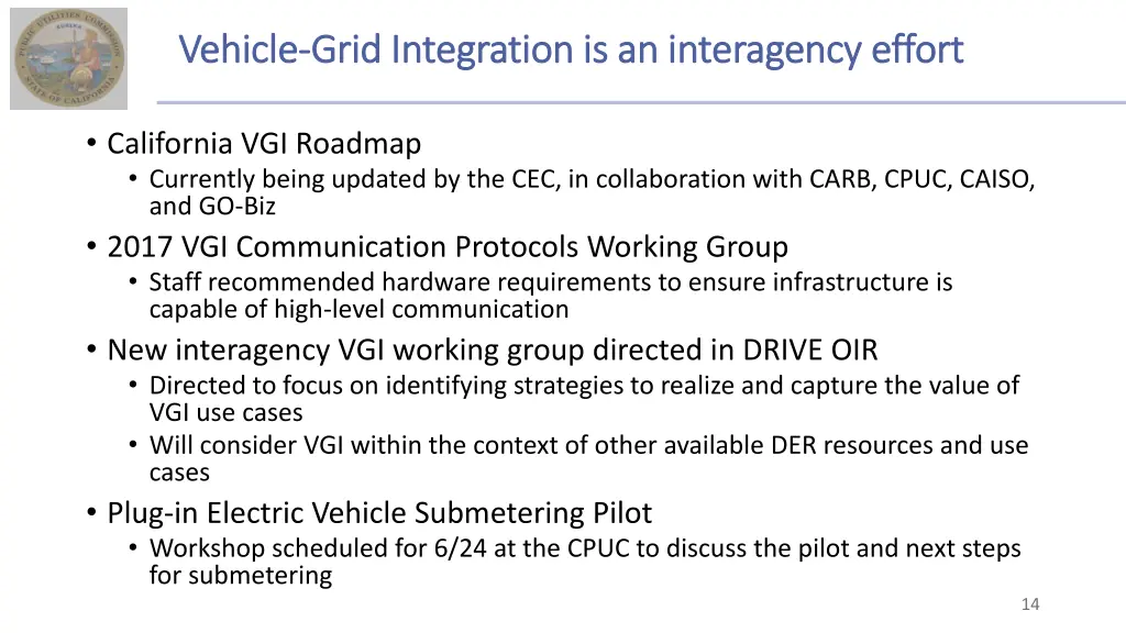 vehicle vehicle grid integration