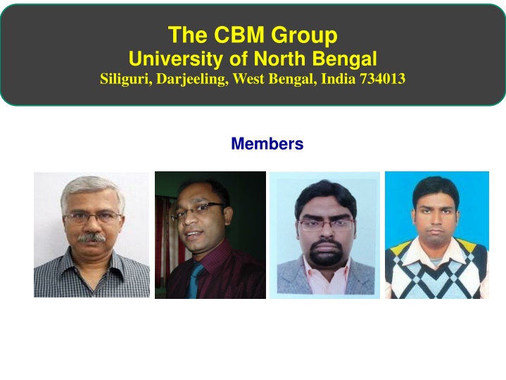 the cbm group university of north bengal siliguri