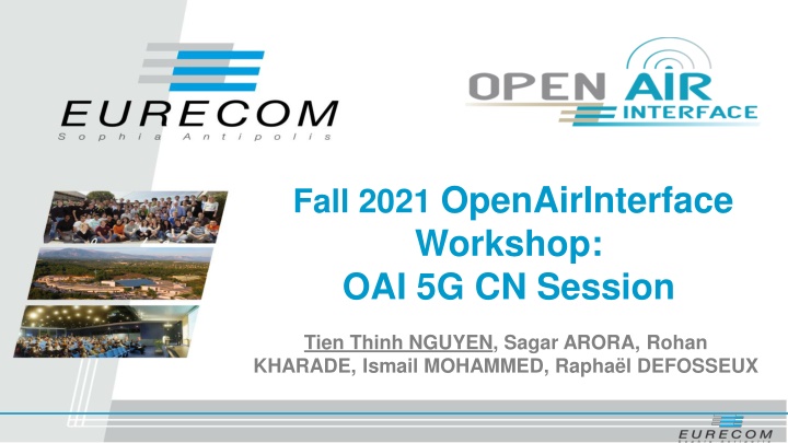 fall 2021 openairinterface workshop