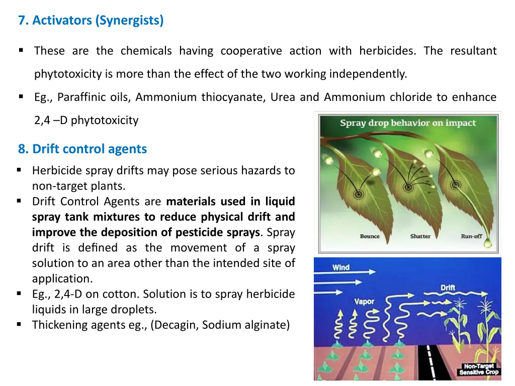 7 activators synergists