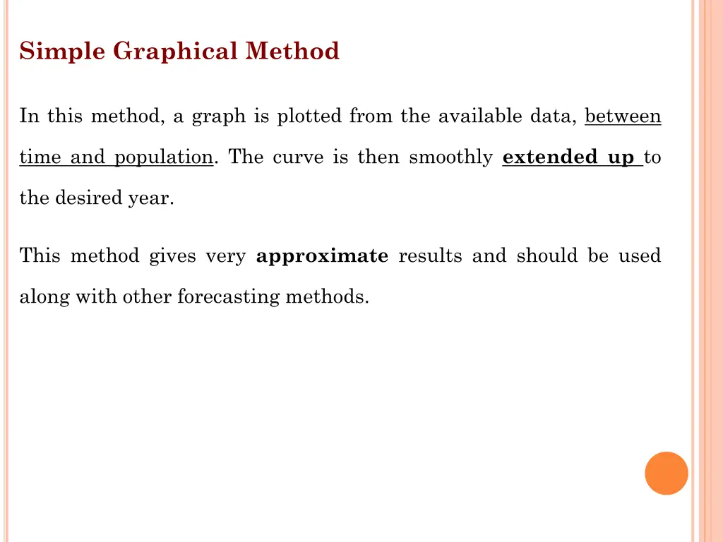 simple graphical method