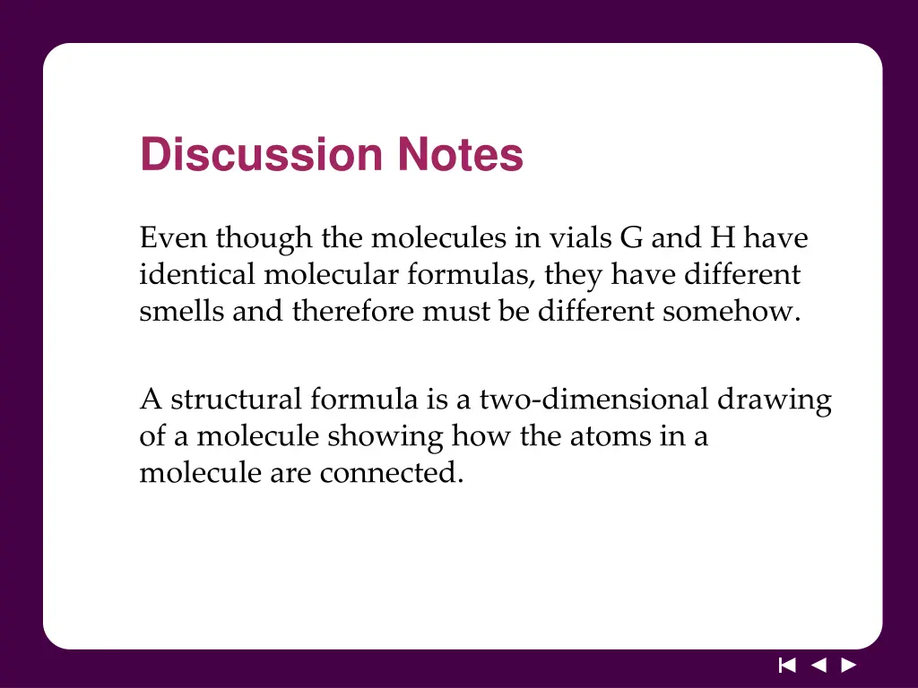 discussion notes