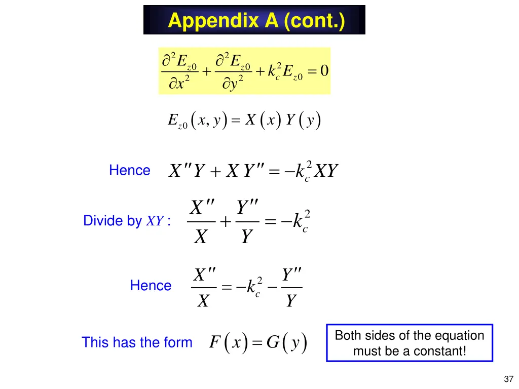 appendix a cont