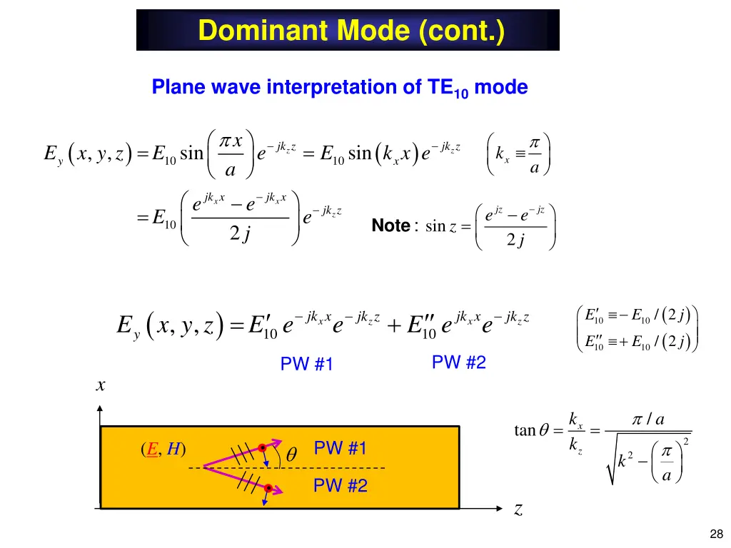 dominant mode cont 8