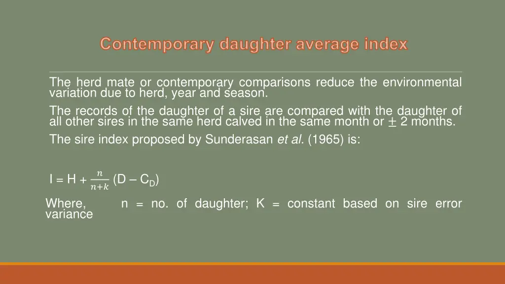 contemporary daughter average index