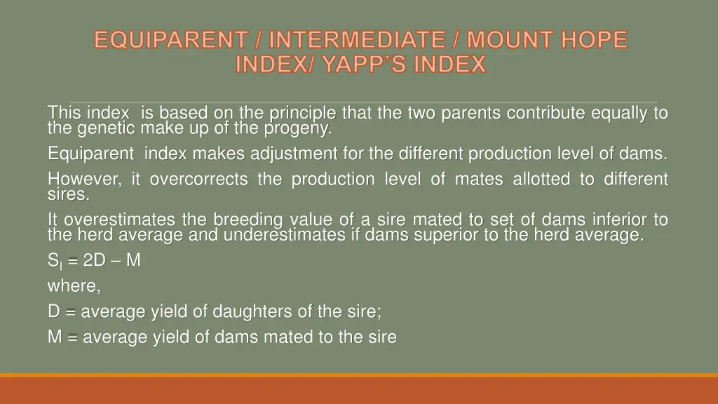 equiparent intermediate mount hope index yapp