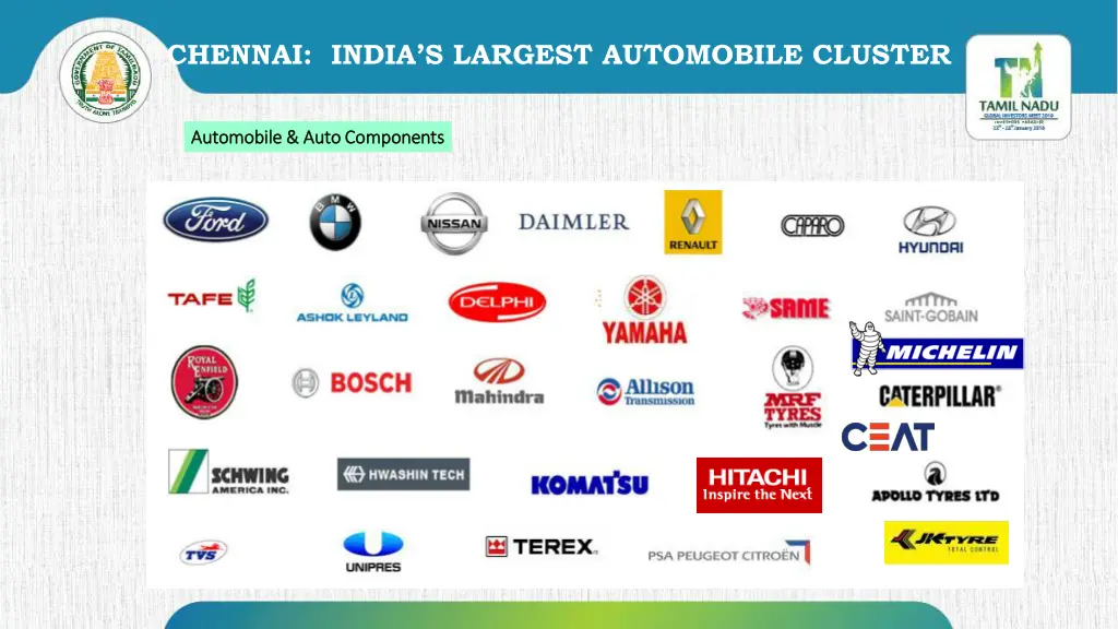 chennai india s largest automobile cluster