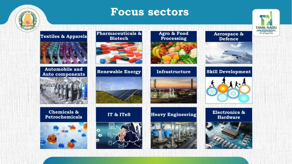 focus sectors