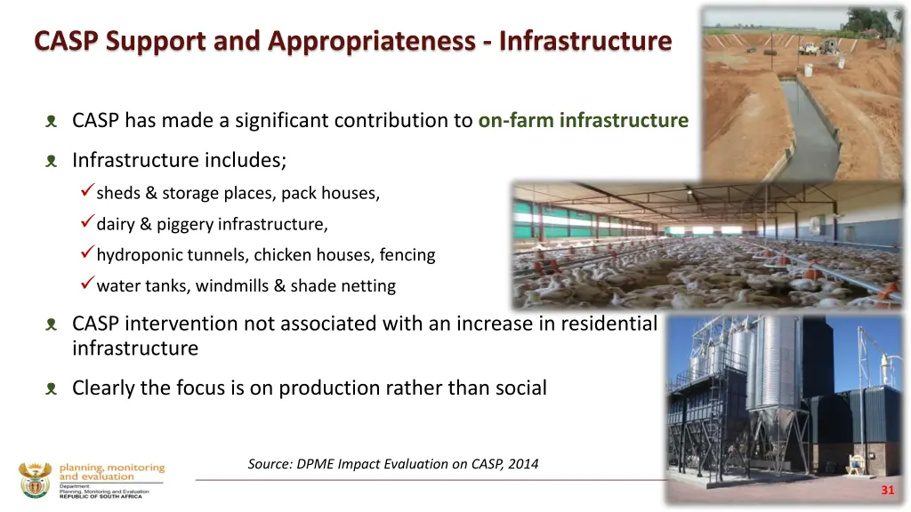 casp support and appropriateness infrastructure