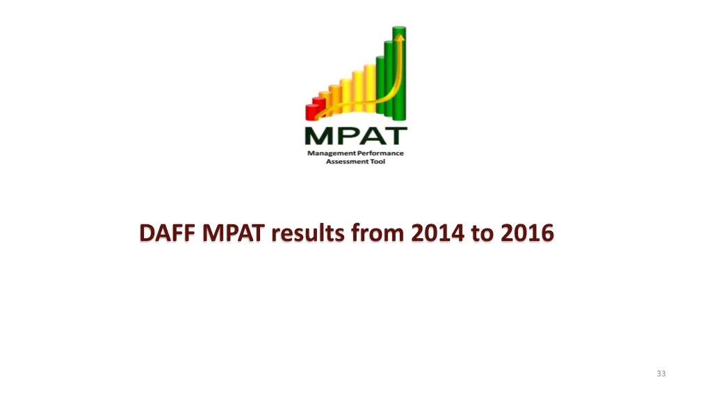 daff mpat results from 2014 to 2016