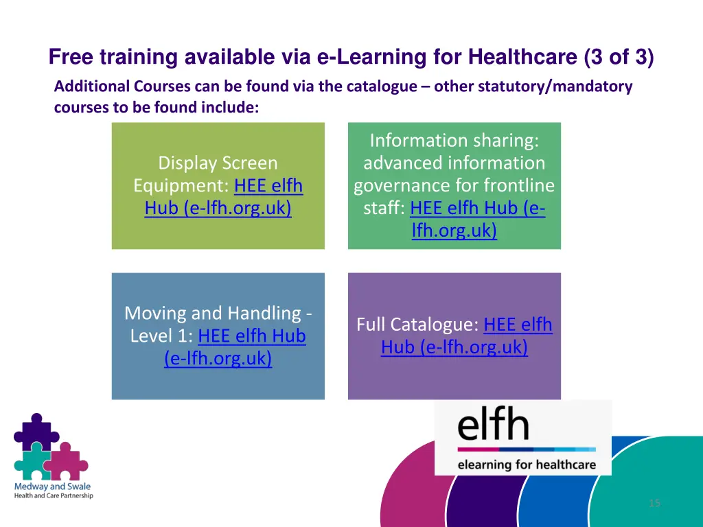 free training available via e learning 2