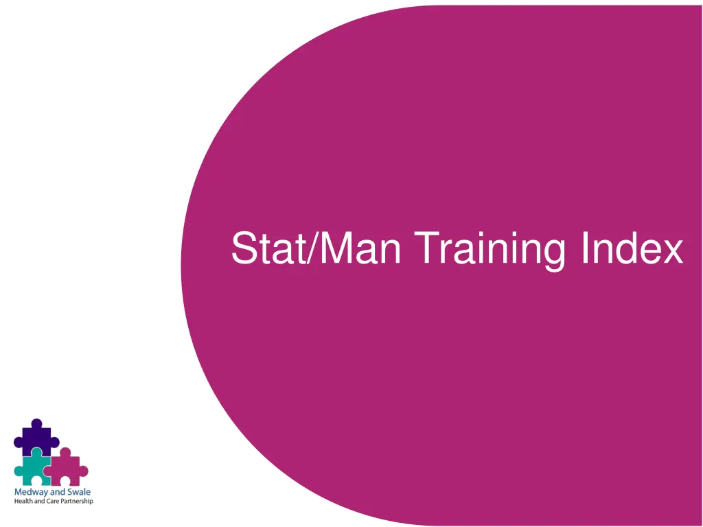 stat man training index