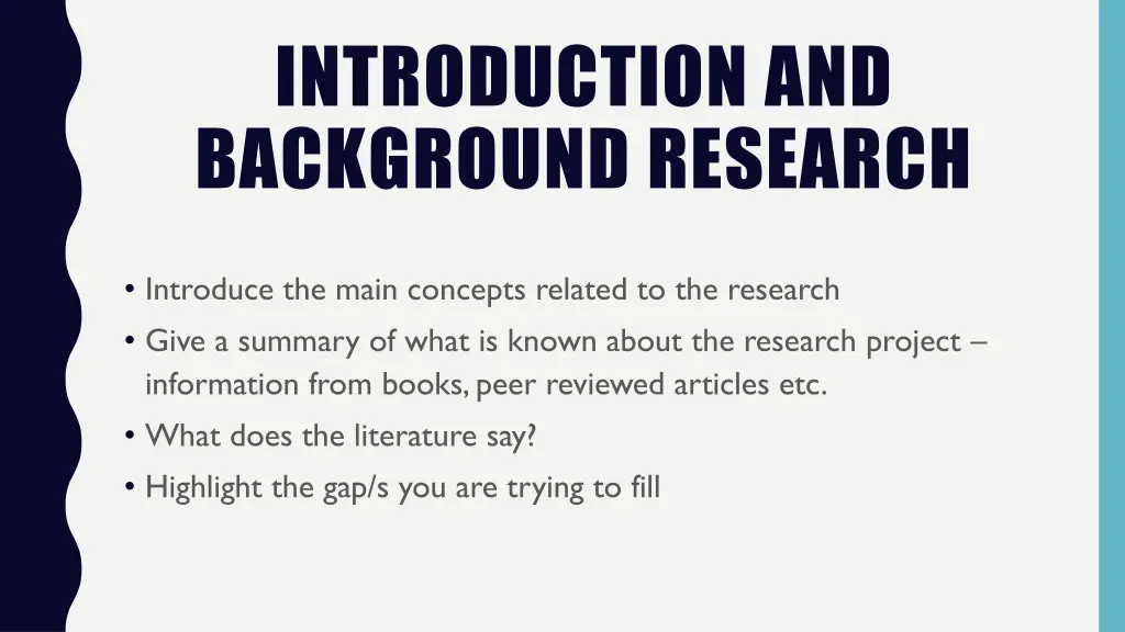 introduction and background research