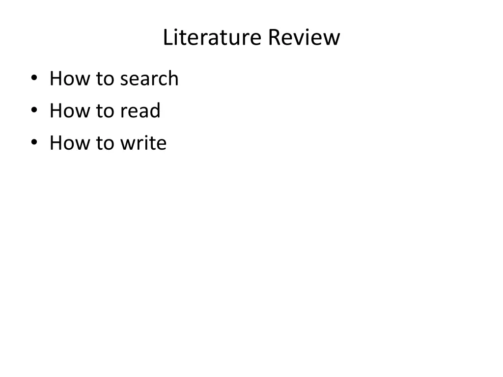 literature review 1