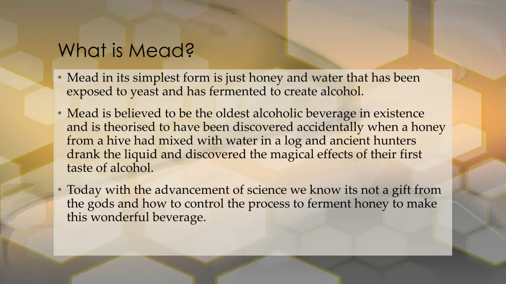 what is mead