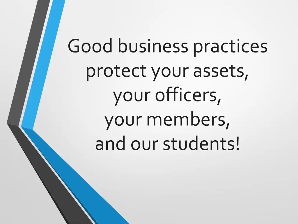 good business practices protect your assets your