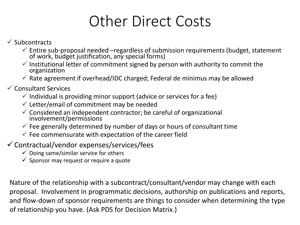 other direct costs 3