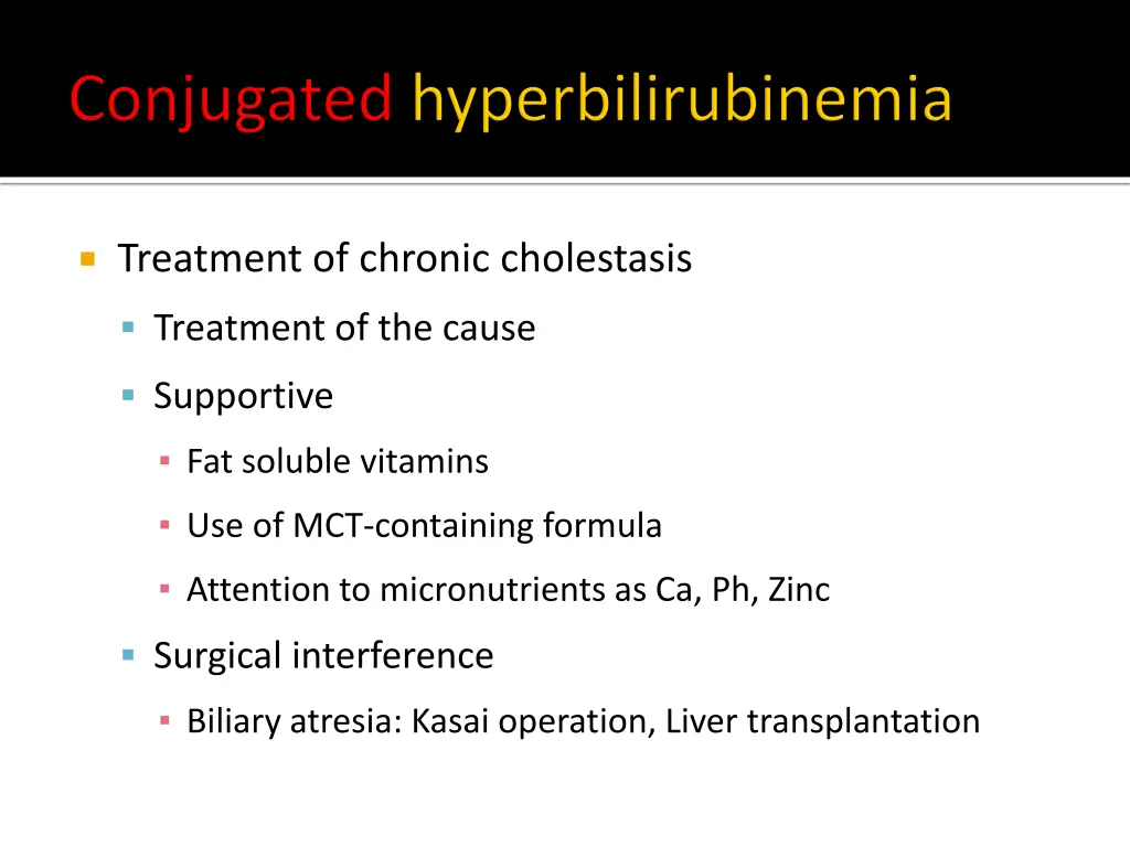 treatment of chronic cholestasis