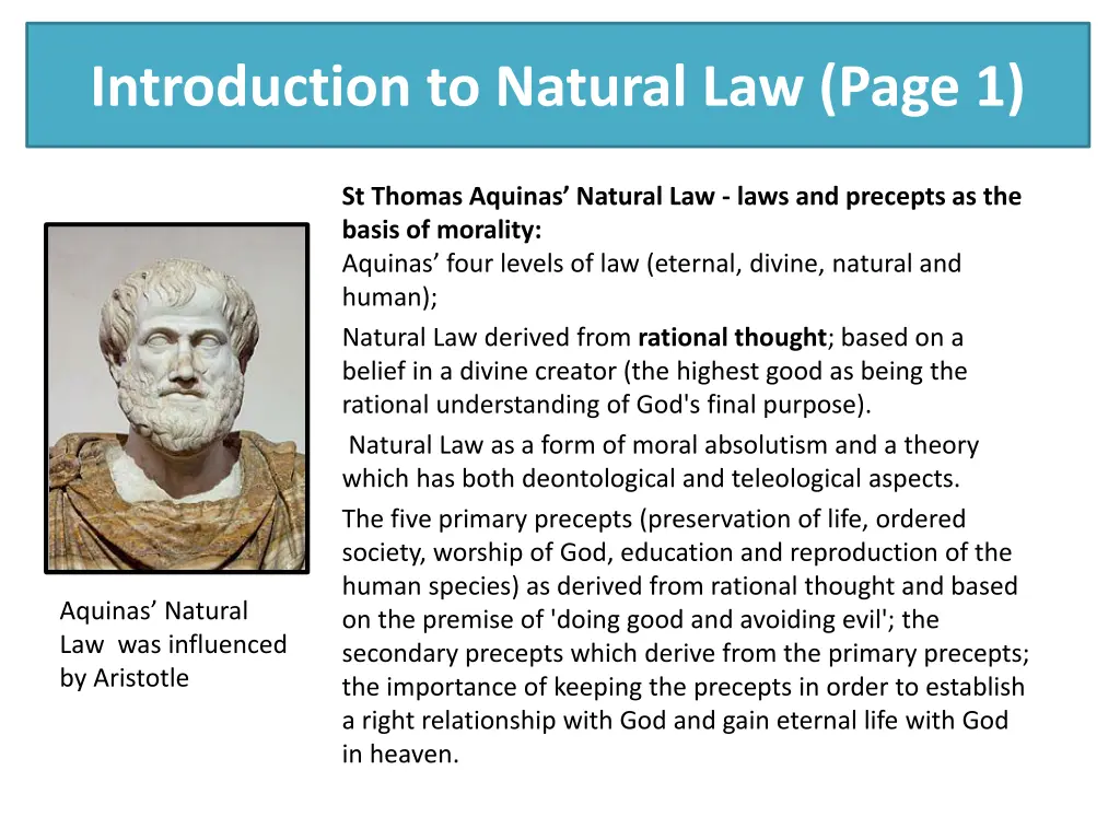 introduction to natural law page 1