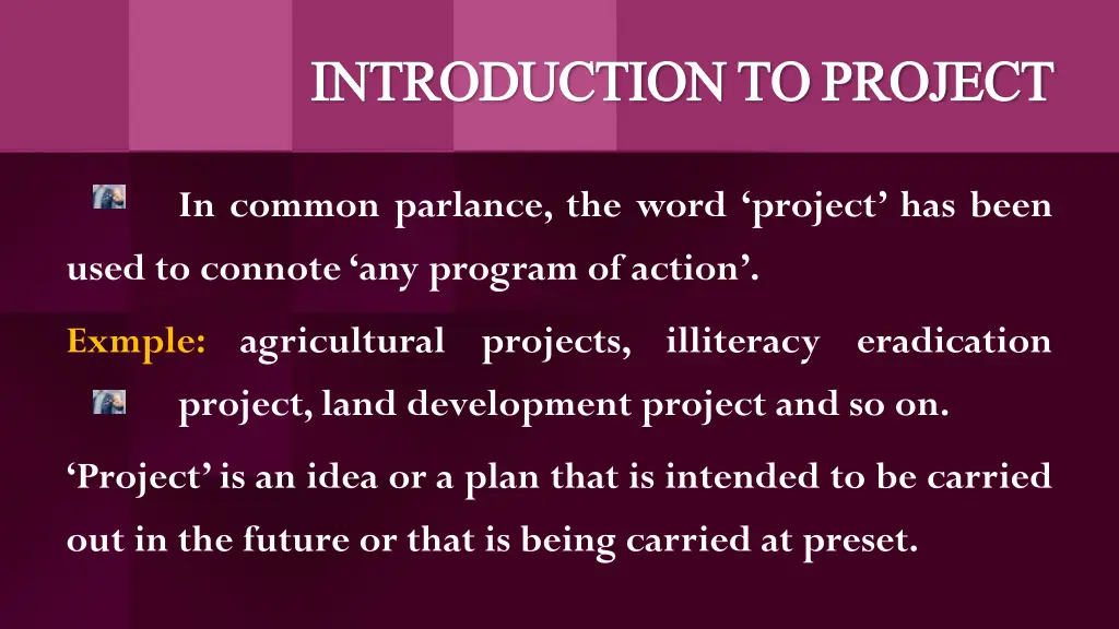 introduction to project introduction to project