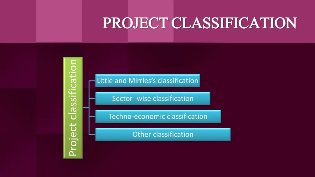 project classification project classification