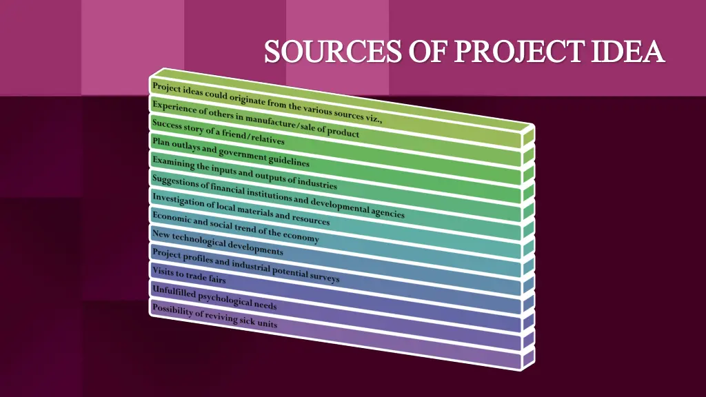 sources of project idea sources of project idea