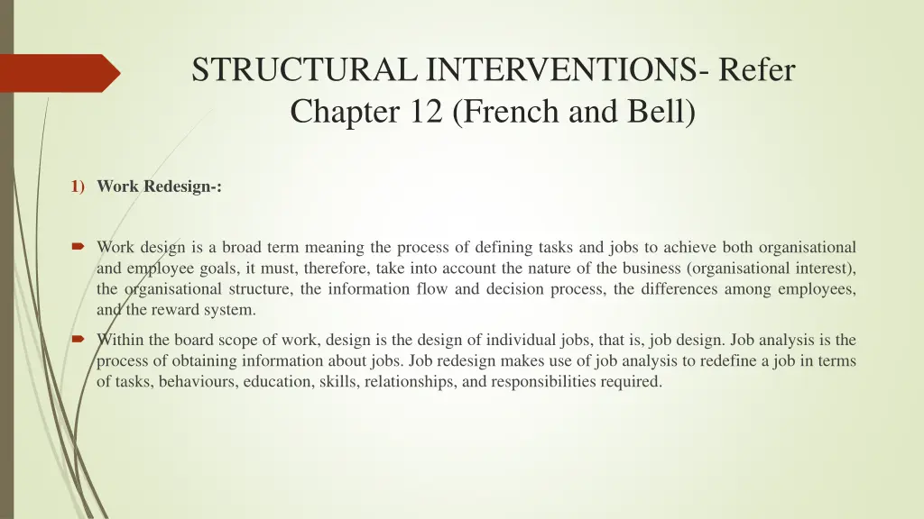 structural interventions refer chapter 12 french