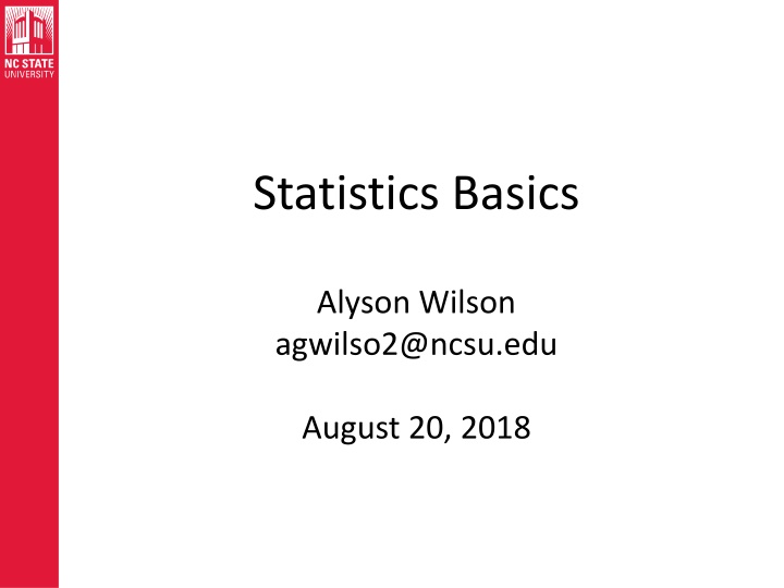 statistics basics