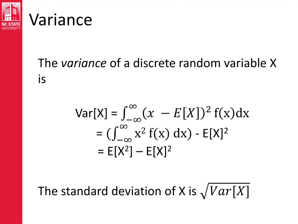 variance 1