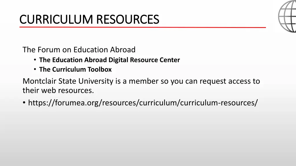 curriculum resources curriculum resources