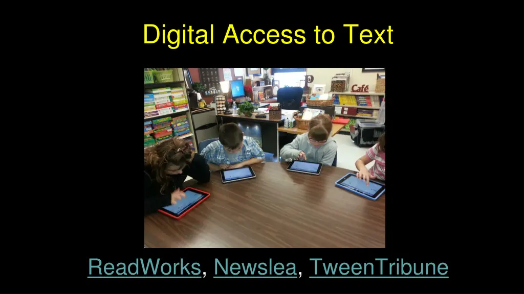 digital access to text