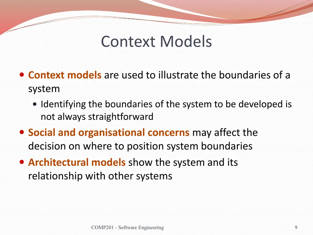 context models