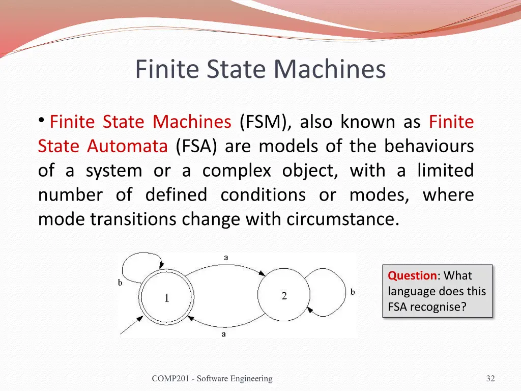 finite state machines