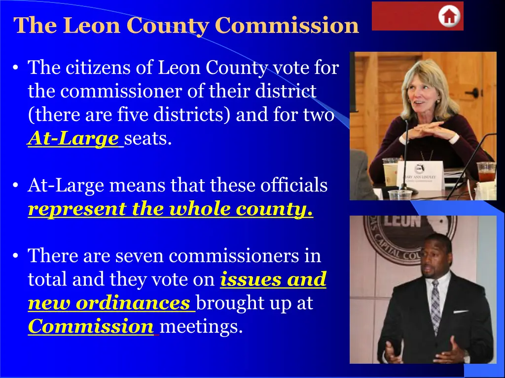 the leon county commission