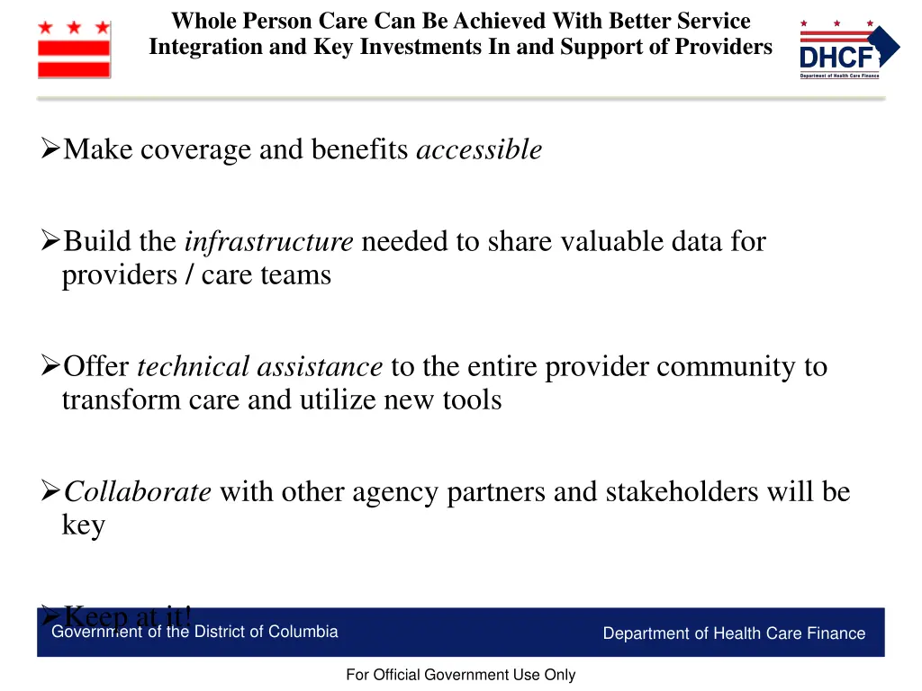 whole person care can be achieved with better