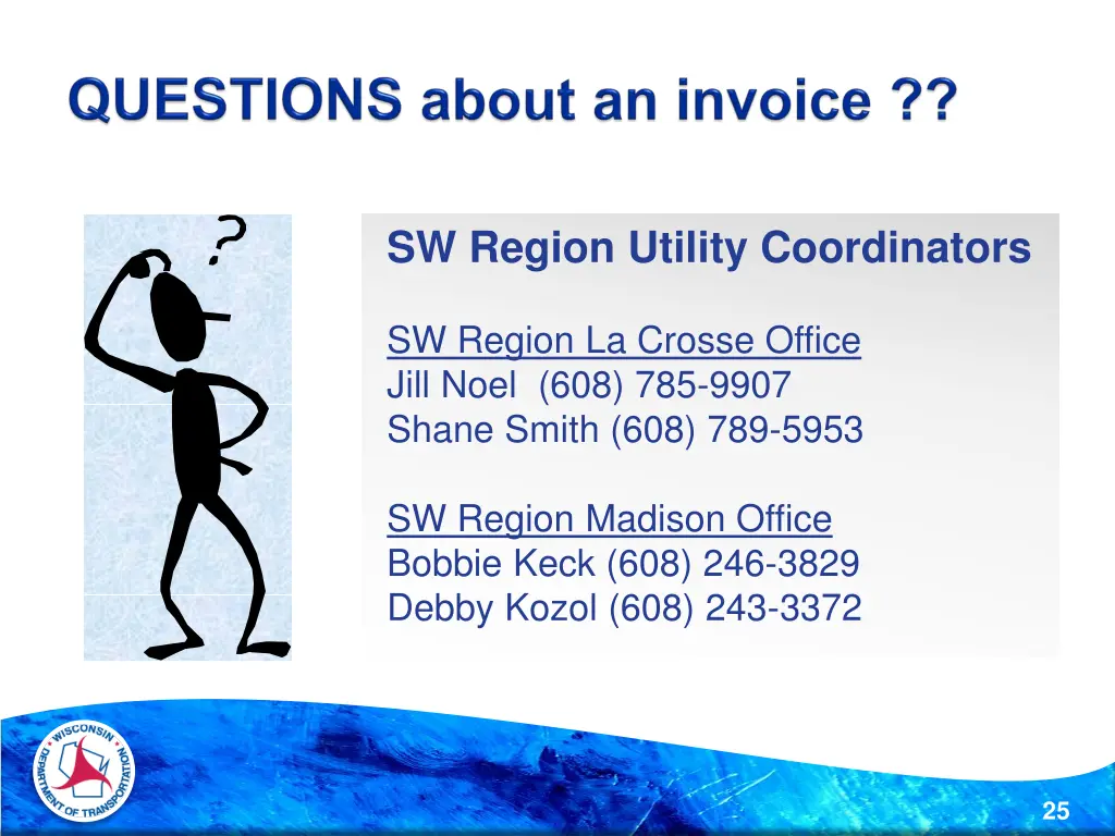 sw region utility coordinators