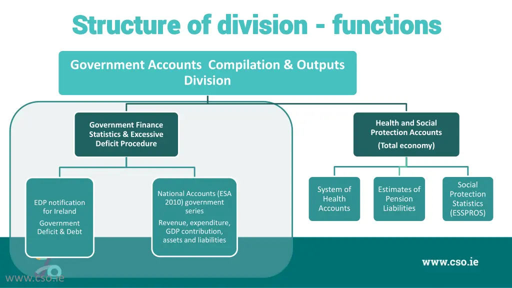 structure of division structure of division