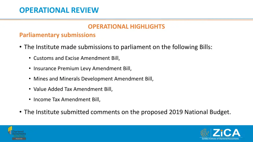 operational review 5