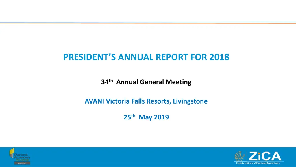 president s annual report for 2018